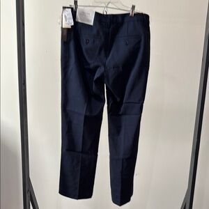 Christopher & Banks Navy Blue Formal Trousers with Straight Leg